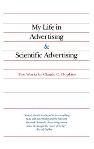 Forsiden på My life in advertising og Scientific Advertising