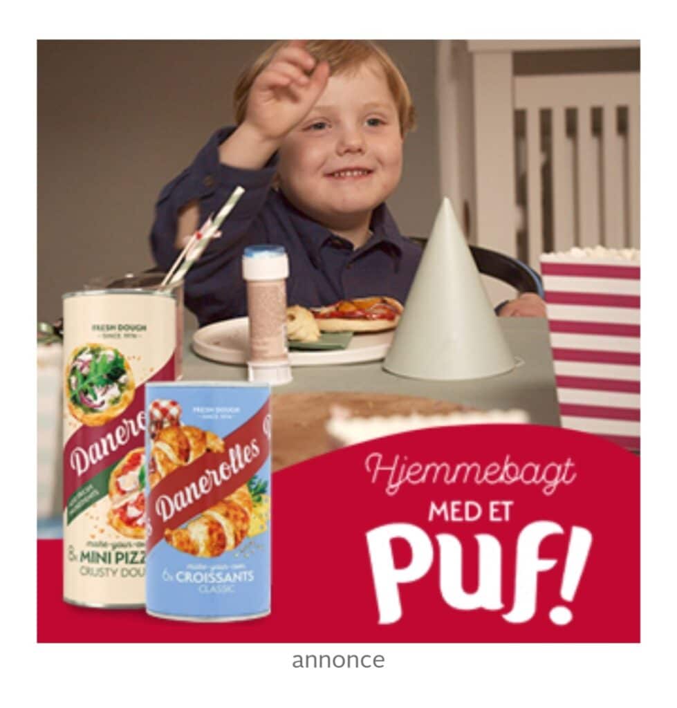 Annonce - hjemmebag