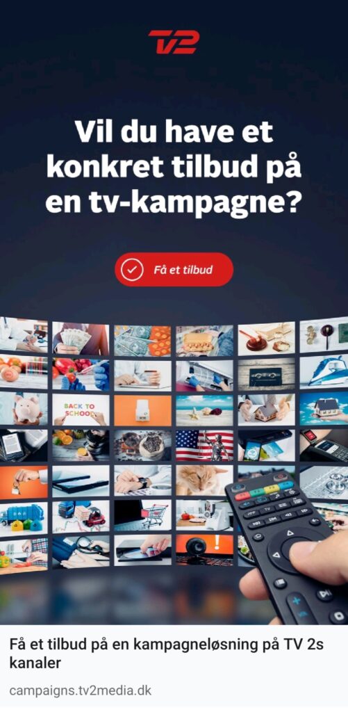 Annoncetekst fra LinkedIn